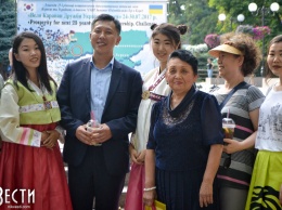 «Велокараван дружбы» между Украиной и Кореей сделал остановку в Николаеве