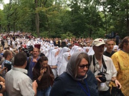 На молебен УПЦ МП в Киеве собрались 15 тысяч верующих - полиция