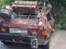 В Украине засняли постапокалиптический автомобиль