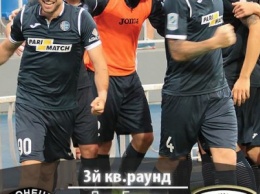 Донецкий «Олимпик» сыграл вничью в первом в своей истории матче Лиги Европы (ВИДЕО)