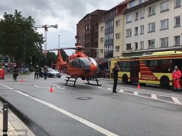 "Заколол троих и кричал Аллах Акбар". Свидетель рассказал о нападении в Гамбурге