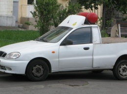На дорогах Киева появился ЗАЗ Lanos с необычным кузовом