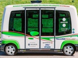 В столице Эстонии начали работу беспилотные автобусы