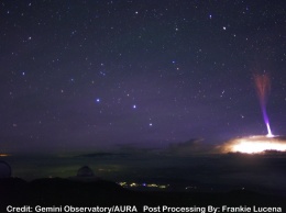 На Гавайях впервые сняли на видео редкую молнию