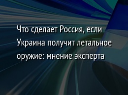 Что сделает Россия, если Украина получит летальное оружие: мнение эксперта