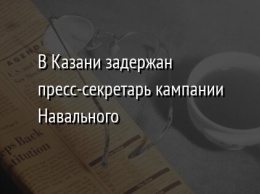 В Казани задержан пресс-секретарь кампании Навального