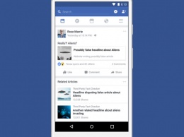 Выбирай: Facebook покажет ссылки на проверенные статьи рядом с фейковыми новостями
