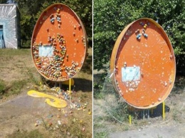 В Донецкой области вандалы уничтожили арт-объект