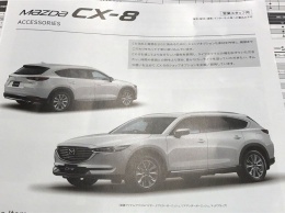Mazda CX-8 полностью разоблачили с помощью брошюры