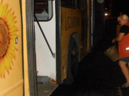 В Сумах снова произошло возгорание в троллейбусе