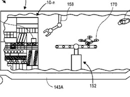 Amazon запатентовала контейнеры с дронами для кораблей и поездов