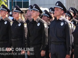 Ряды патрульной полиции Кривого Рога пополнили 73 новобранца (фото, видео)