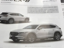 В сети появились новые фотографии Mazda CX-8