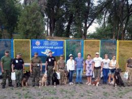 Полицейские собаки Донетчины показали, на что способны