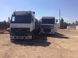 В Нерубайском заработала штрафплощадка для грузовиков