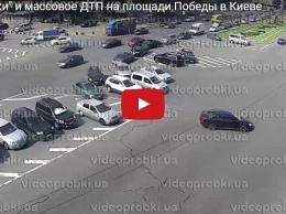 В Киеве «поляки» на BMW устроили разборки с погоней (видео)