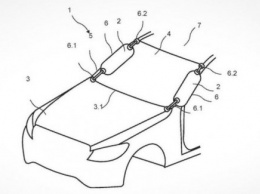 Mercedes запатентовал подушки безопасности для пешеходов