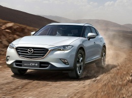 Обновленный кросс-купе Mazda CX-4 покажут в августе
