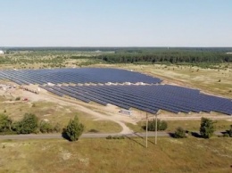 Под Киевом запустили солнечную станцию мощностью 6 МВт