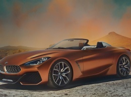 Концептуальный родстер BMW Z4 дебютировал в Пеббл Бич