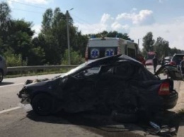 Mercedes президента ФК "Карпаты" Дыминского попал в смертельную аварию под Львовом