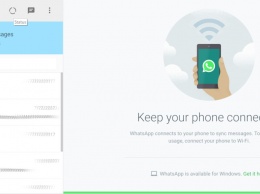 В веб-версии и десктопном WhatsApp запускаются самоуничтожающиеся статусы