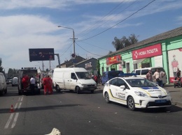 ДПТ на Пересыпи: от столкновения с грузовым автомобилем микроавтобус вылетел на тротуар и сбил пешеходов