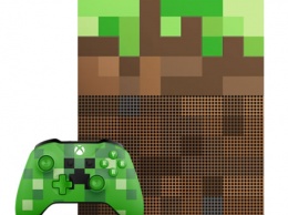 Microsoft представила Xbox One S Minecraft Limited Edition
