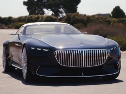 Mercedes представил концепт роскошного электромобиля Mercedes-Maybach 6 Cabriolet
