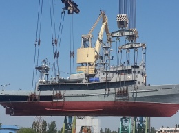 ЧСЗ отремонтировал морское водолазное судно ВМС Украины «Нетешин»