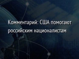 Комментарий: США помогают российским националистам