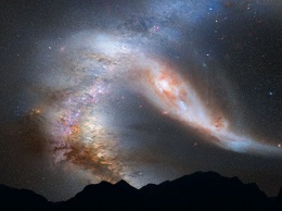 Ученые зарегистрировали сигналы от облака метанола в средней галактике NGC 4945