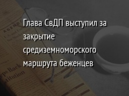 Глава СвДП выступил за закрытие средиземноморского маршрута беженцев