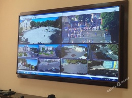 За порядком в Одессе правоохранители следят с помощью камер видеонаблюдения