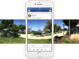 Новая фича в приложении Facebook: фотографии в 360 градусов