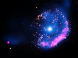 "Миниатюрная" сверхновая звезда LP 40-365 бороздит Вселенную на бешеной скорости
