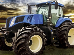 New Holland выбрала для своих новых тракторов Т8 шины линейки Goodyear LSW Super Single