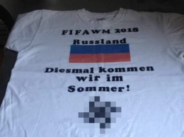 В ФИФА отреагировали на продажу футболок с нацистской символикой к ЧМ-2018