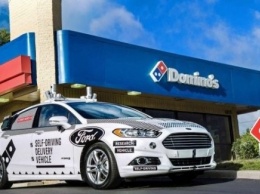 Пиццу Domino’s будут доставлять на беспилотном автомобиле Ford