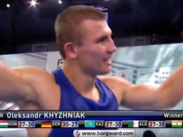 Александ Хижняк обеспечил себе бронзовую медаль чемпионата мира по боксу