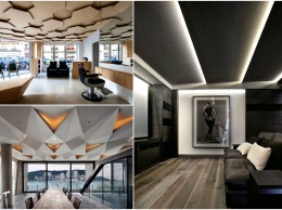 18 восхитительных примеров оформления потолка, который станет изюминкой любого помещения