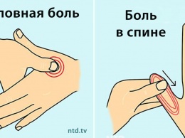 Вот 4 точки на руках, массаж которых снимет любую боль