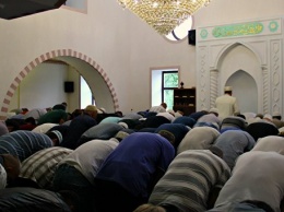 Мусульмане празднуют Курбан-байрам