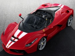 Ferrari представила самый последний супергибрид LaFerrari Aperta