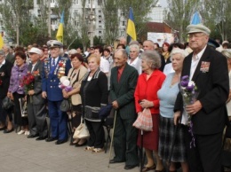 В Бахмуте состоялся общегородской митинг, посвященный 74-й годовщине освобождения города и Донбасса от фашистских захватчиков