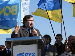 К приезду Саакашвили на границе выросла «стена Яценюка» (видео)