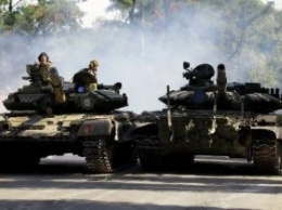В Успенке «заблудились» танки боевиков