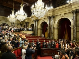 Парламент Каталонии принял закон о проведении референдума о независимости