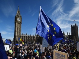 В Великобритании проходит акция протеста против выхода из ЕС