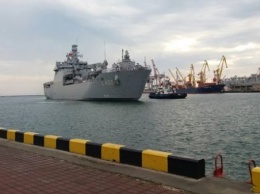 В порт Одессы зашел корабль ВМС Турции